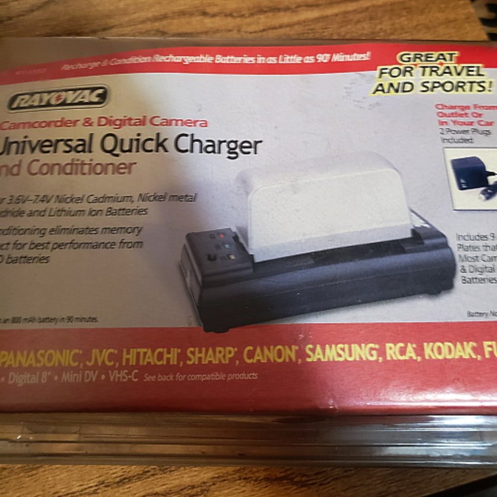 Like new never used Universal Quick  Battery Charger & Conditioner